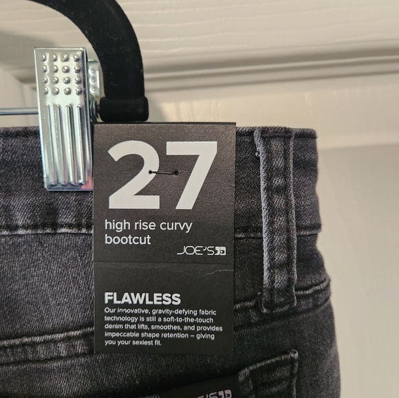 Nwt joes jeans high rise curvy bootcut 27 grey - Picture 3 of 4